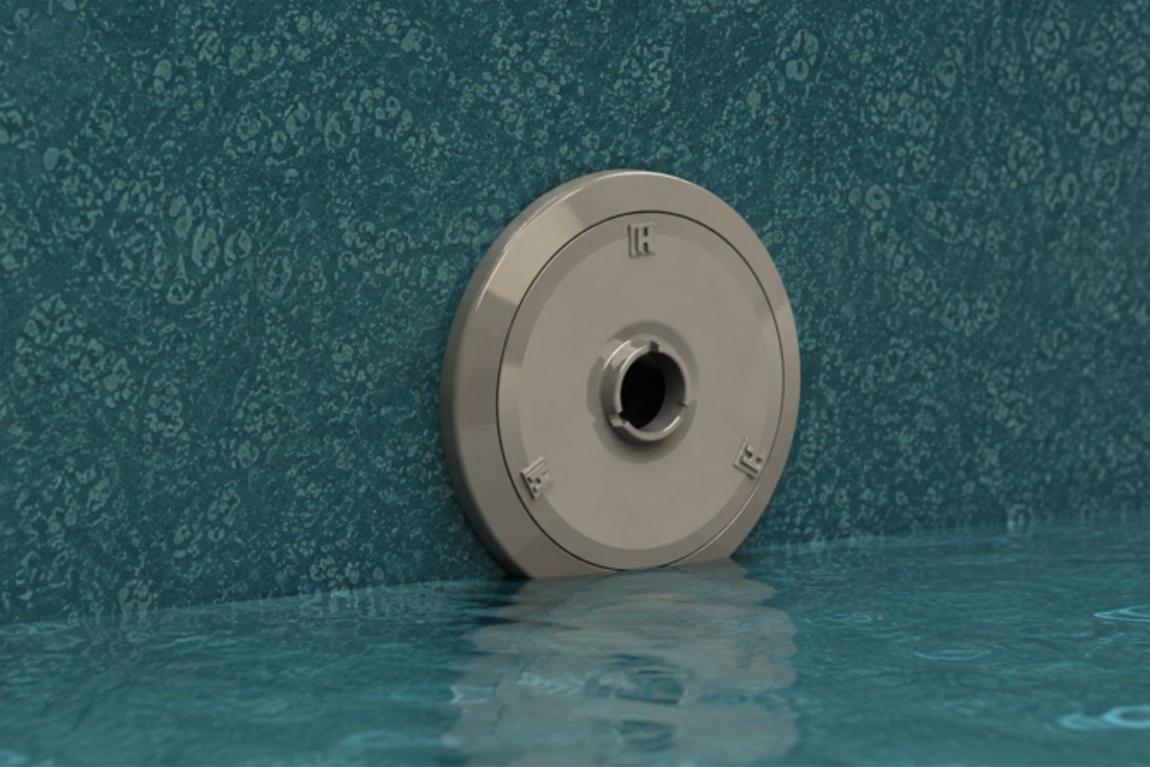 Retorno Vinil Platinum instalado em piscina de vinil